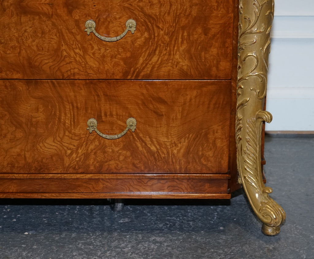 LARGE FAUX CHEST OF DRAWERS HIDDEN TV CABINET FRENCH EMPIRE STYLE