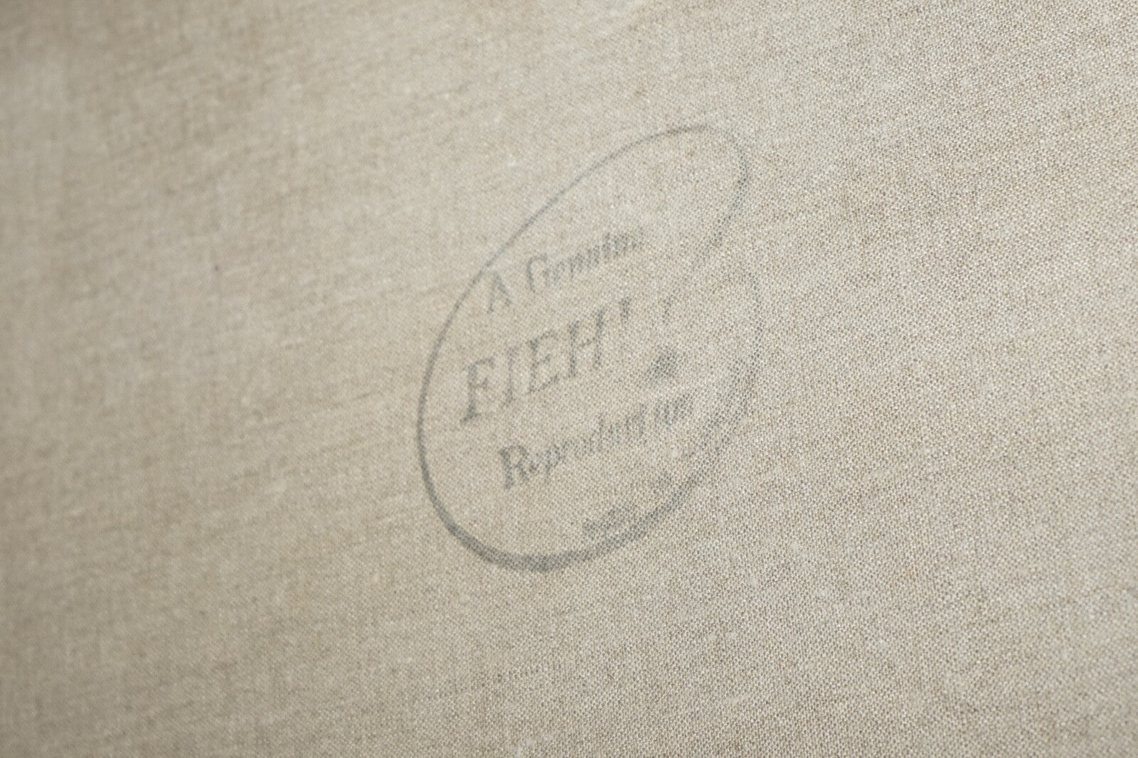 OIL PAINTING IN MANNER OF F.M.  BENNETT ''GREAT CONTENT' RED AND GOLD FRAME