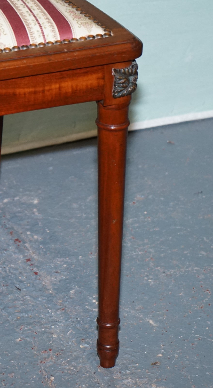 PAIR OF VINTAGE HARDWOOD DINING CHAIRS