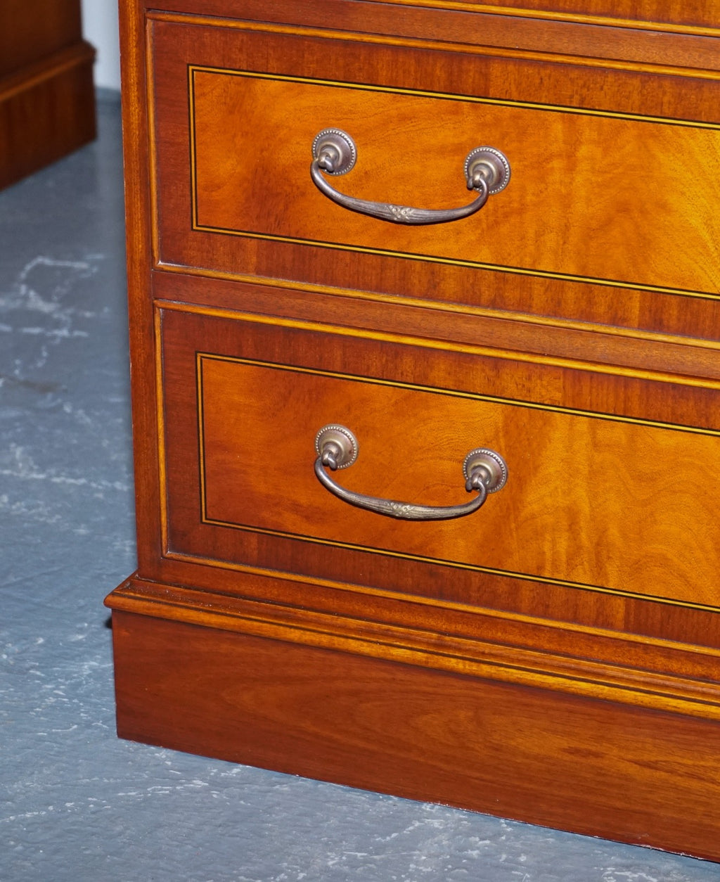 PAIR OF LARGE EDWARDIAN STYLE CHEST OF DRAWERS MADE BY PAUL SMITH BRIGHTON (2/3)