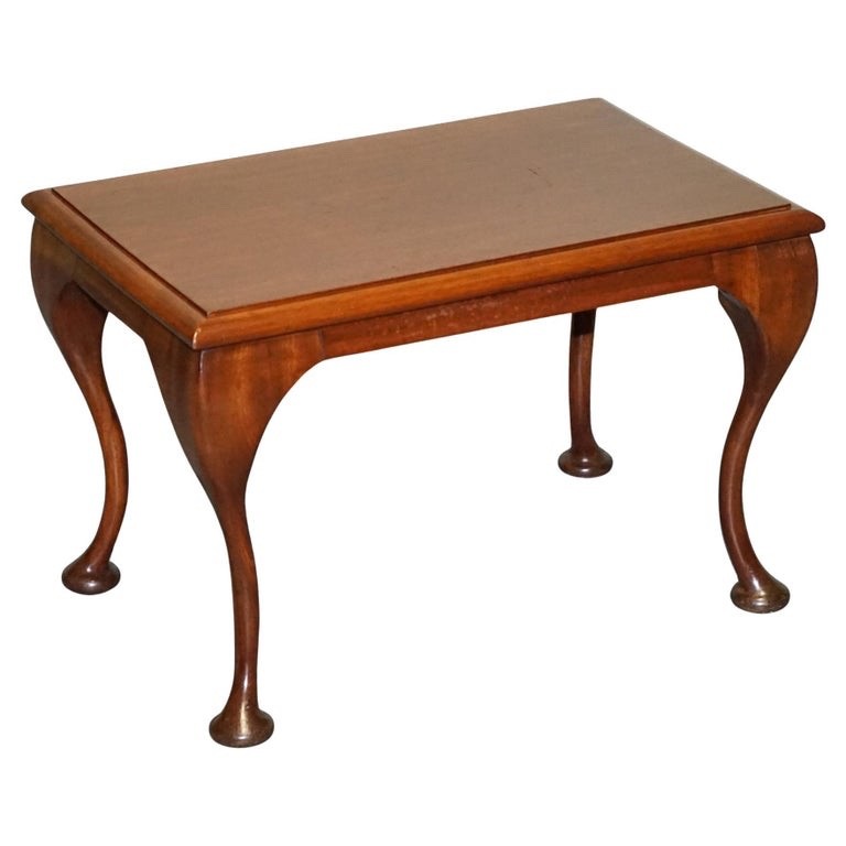 VINTAGE HARWOOD QUEEN ANNE STYLE LOW TABLE