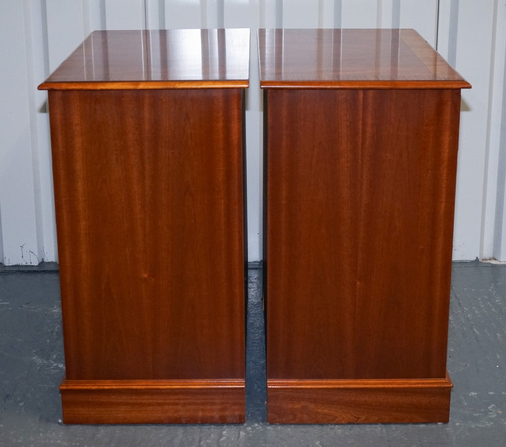 PAIR OF LARGE EDWARDIAN STYLE CHEST OF DRAWERS MADE BY PAUL SMITH BRIGHTON (1/3)