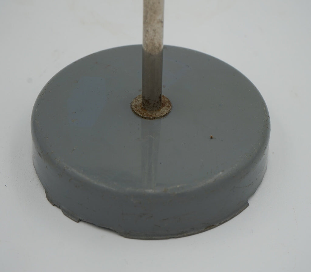 1940'S ENGLISH SALVAGED LABORATORY SCHOOL TABLE ADJUSTABLE LIGHT 002