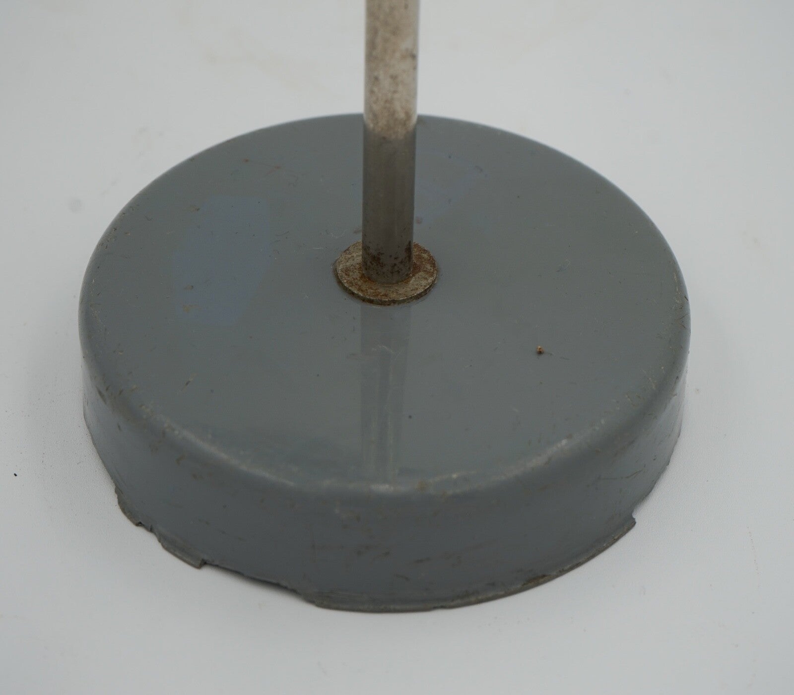 1940'S ENGLISH SALVAGED LABORATORY SCHOOL TABLE ADJUSTABLE LIGHT 002