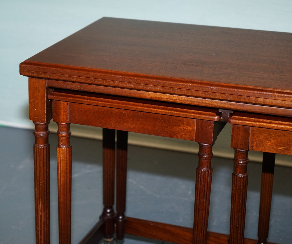 MCINTOSH MID CENTURY NESTiNG EXTENDABLE TABLE SET