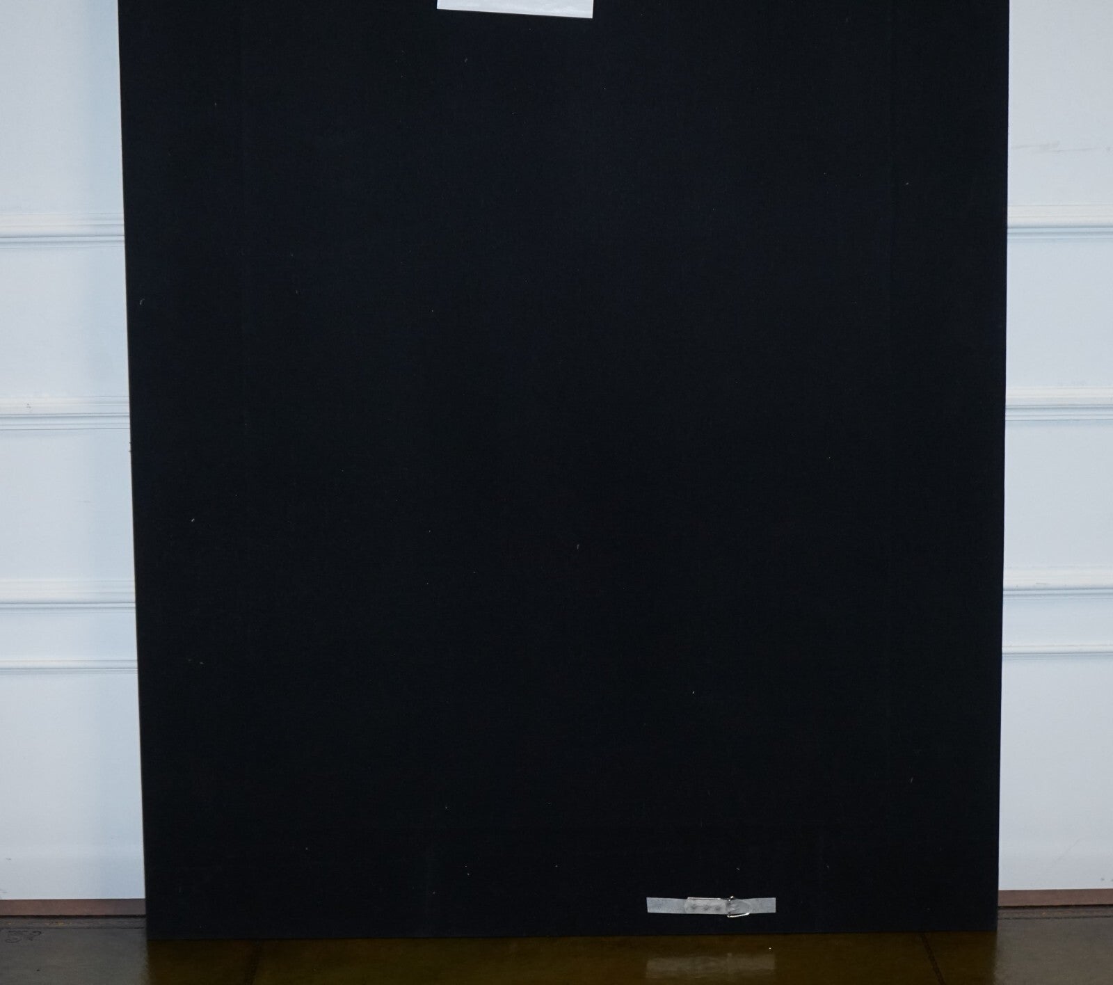 LOVELY EXTRA LARGE BEVELLED SiLVER ALL GLASS WALL MIRROR (1/2)