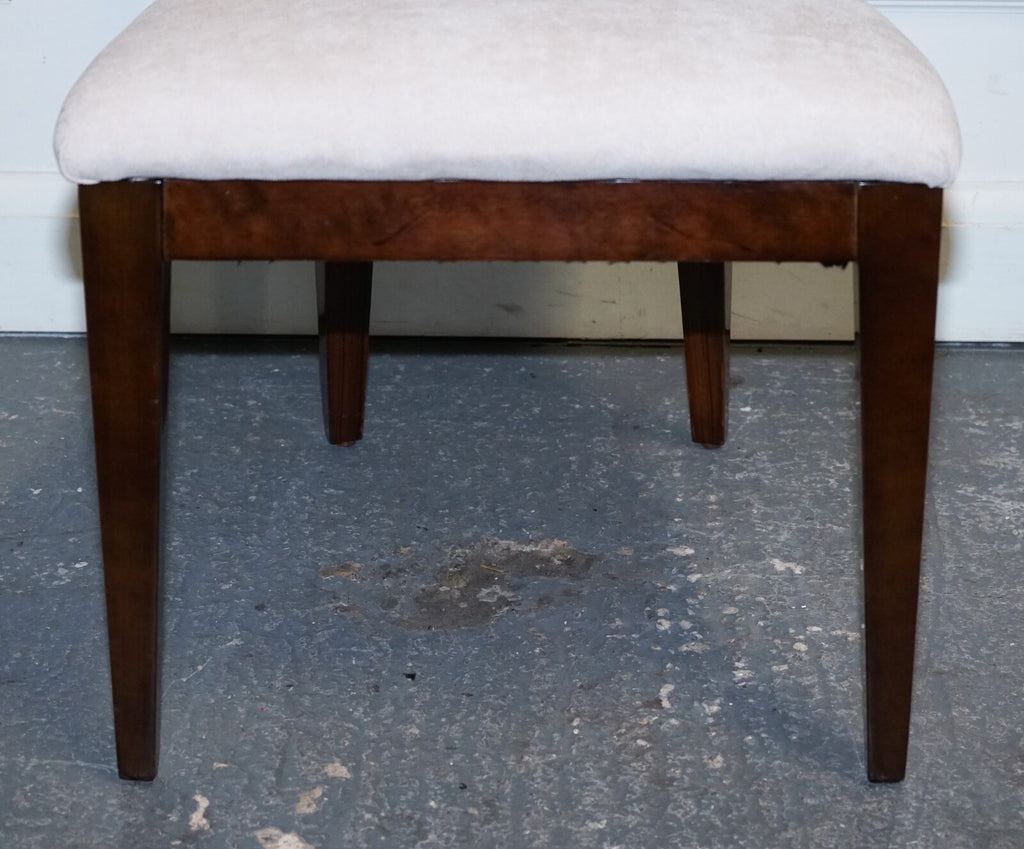 SET OF  10 DINING ART DECO STYLE CHAIRS BY GIORGIO COLLECTION ITALIAN DESIGNER