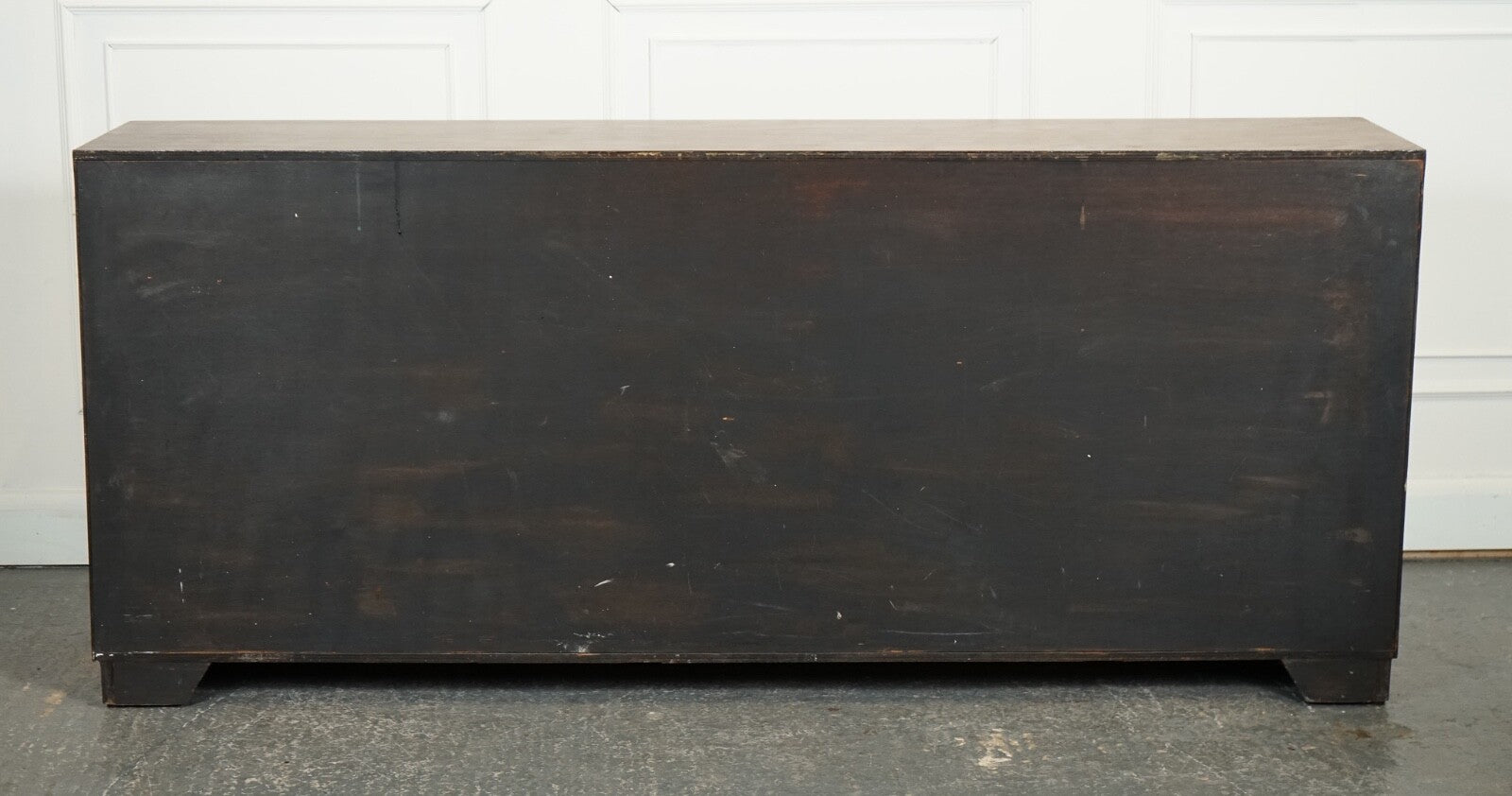 RARE ANTIQUE MILITARY CAMPAIGN MERCHANTS COUNTER SIDEBOARD GRADUATED DRAWERS