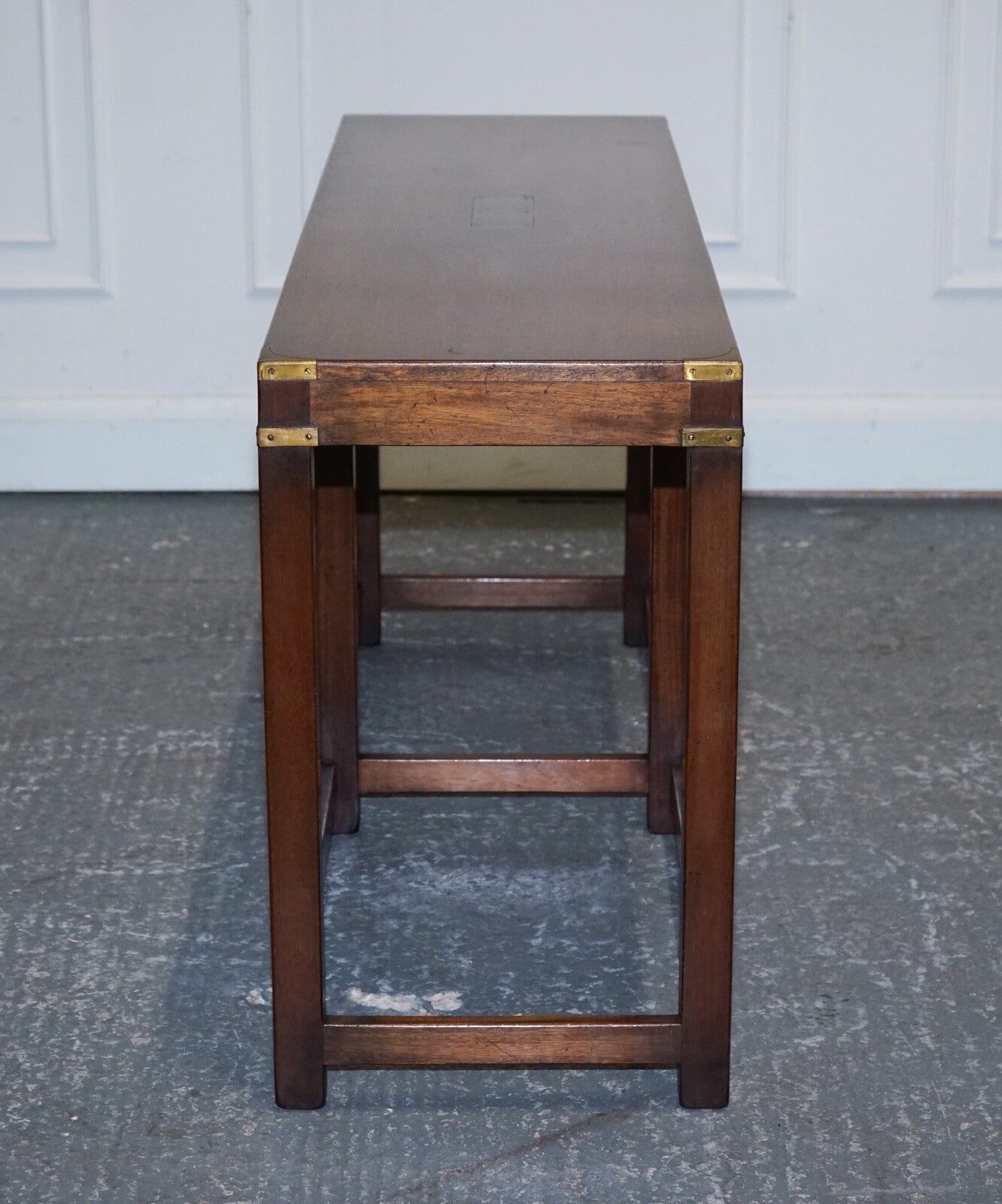 R.E.H KENNEDY FOR HARRODS LONDON CAMPAIGN SERVING TABLE CONSOLE TABLE SIDEBOARD