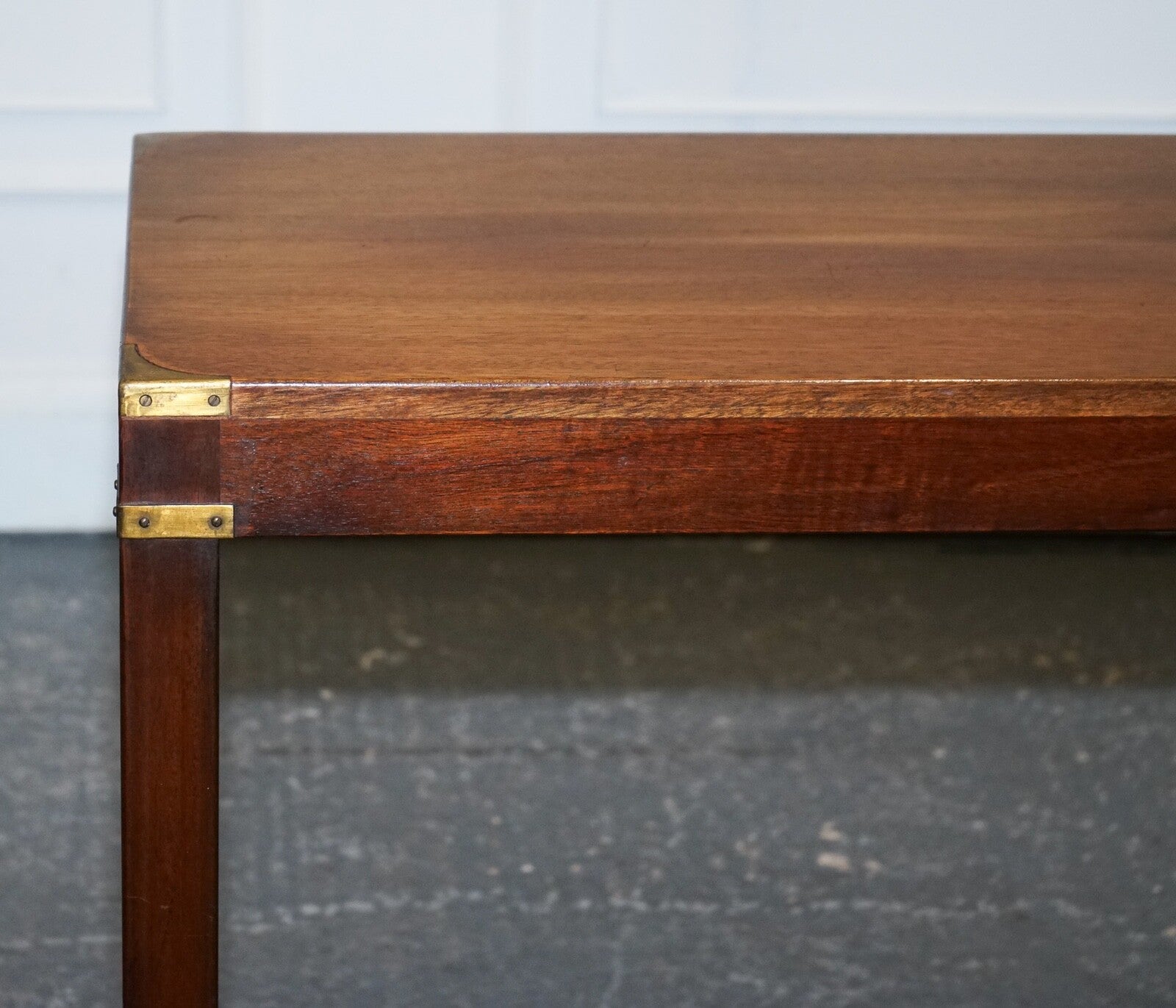 R.E.H KENNEDY FOR HARRODS LONDON CAMPAIGN SERVING TABLE CONSOLE TABLE SIDEBOARD