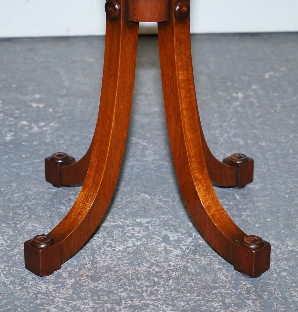 FINE VINTAGE ART DECO STYLE OCTAGONAL SIDE END WINE TABLE
