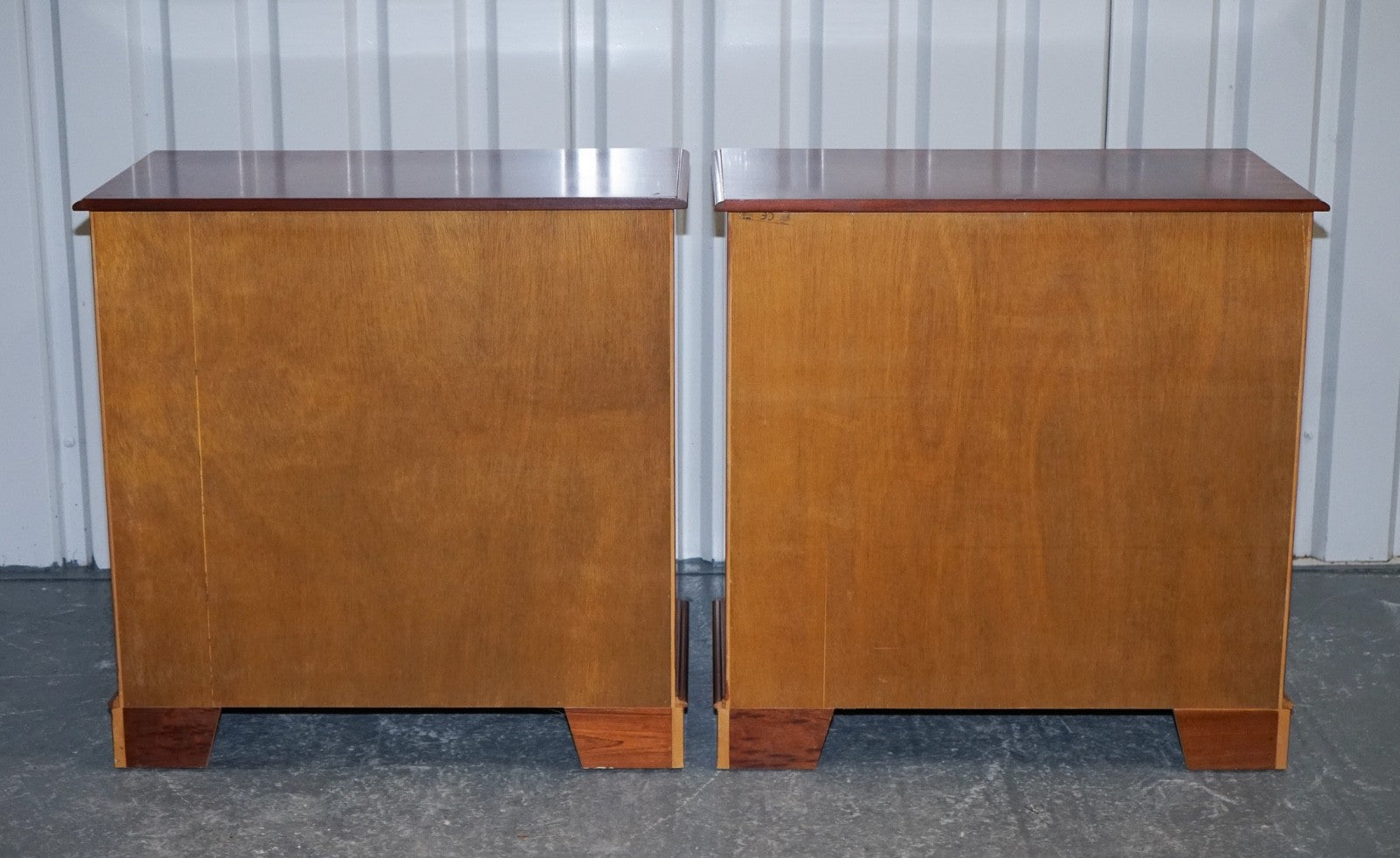 PAIR OF LARGE EDWARDIAN STYLE CHEST OF DRAWERS MADE BY PAUL SMITH BRIGHTON (3/3)