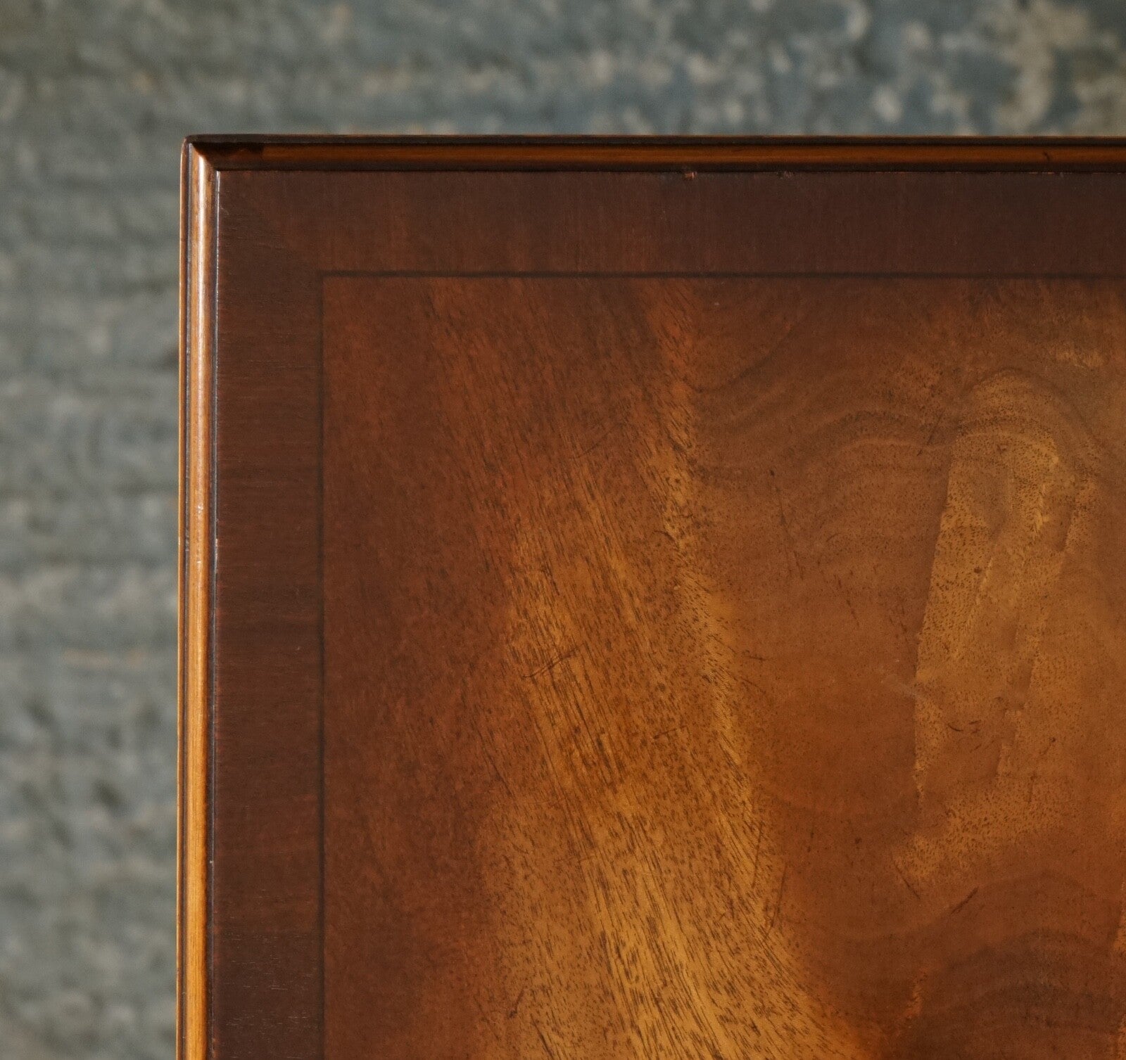 BEVAN FUNNEL REVOLVING BOOKCASE END TABLE RAISED ON BRASS CASTORS