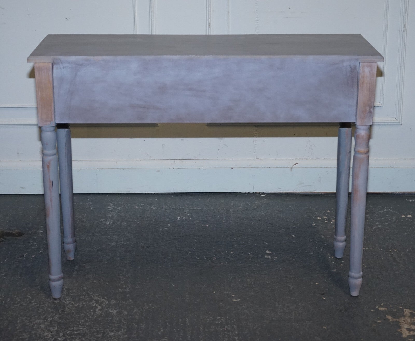 LOVELY HAND PAINTED MIRRORED DRESSING CONSOLE TABLE MATCHING STOOL AVAILABLE