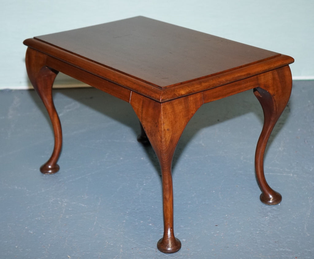 VINTAGE HARWOOD QUEEN ANNE STYLE LOW TABLE