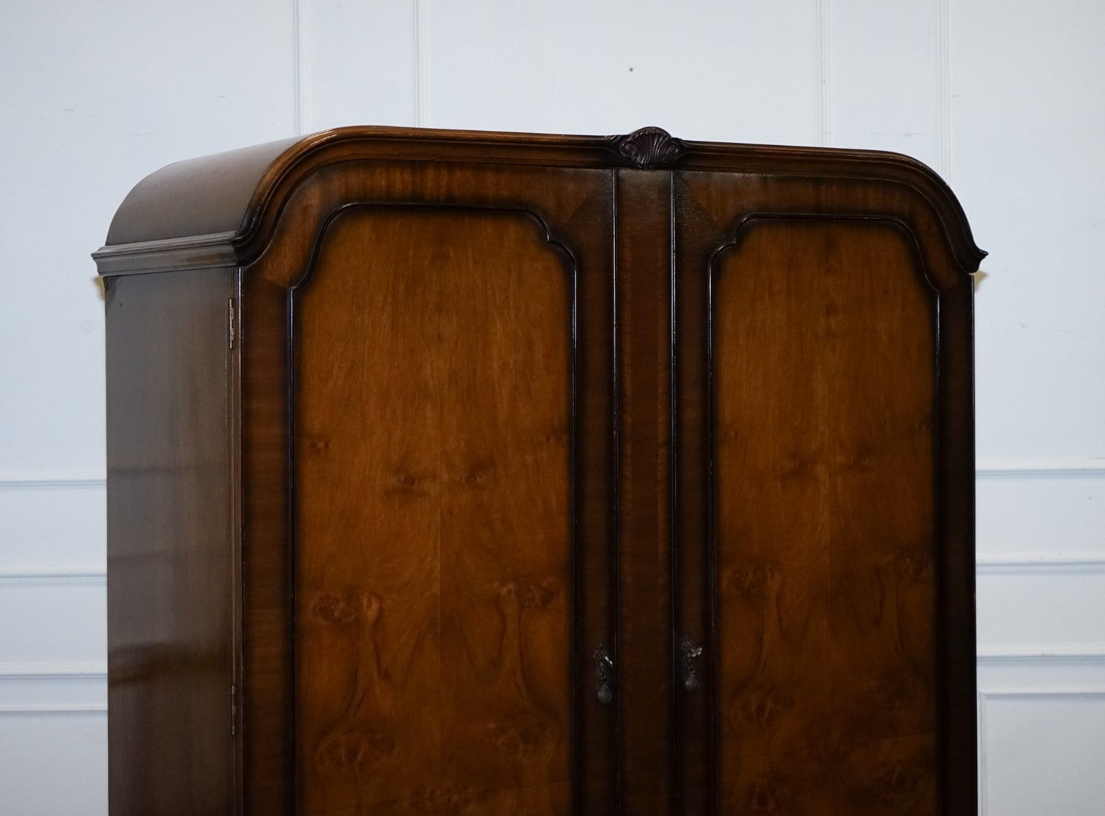 ART DECO 1920'S LARGE TWO DOOR WARDROBE OR AMOIRE