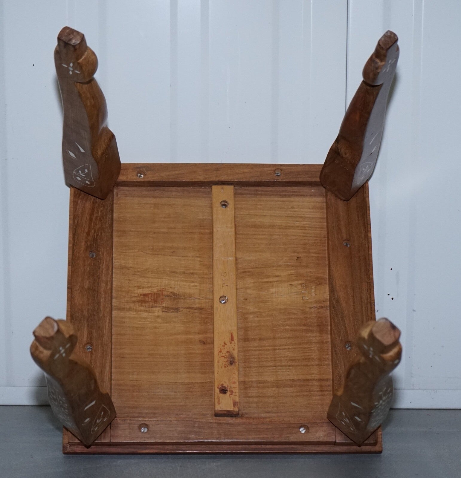 ANGLO INDIAN INLAID. WOODEN TABLE