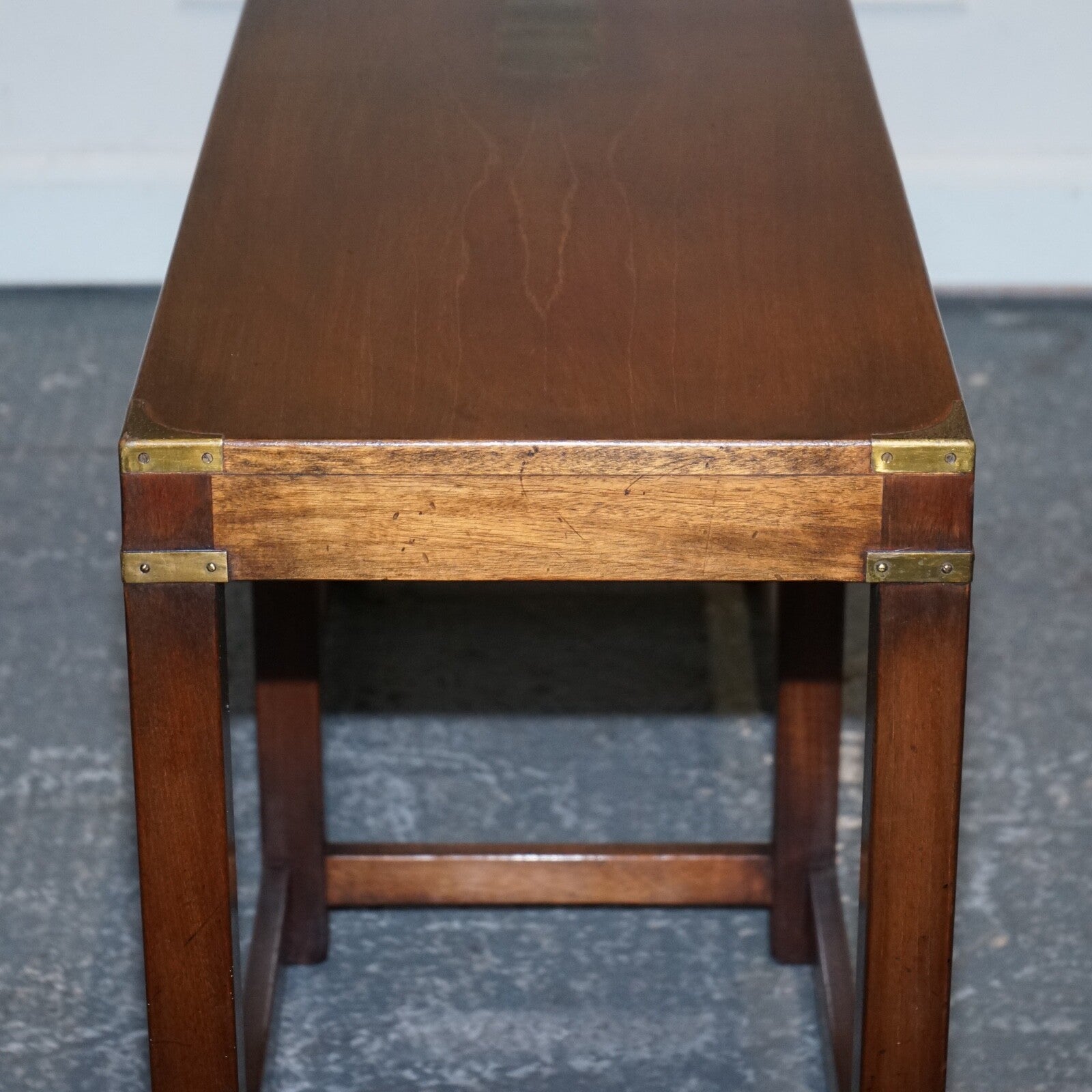 R.E.H KENNEDY FOR HARRODS LONDON CAMPAIGN SERVING TABLE CONSOLE TABLE SIDEBOARD