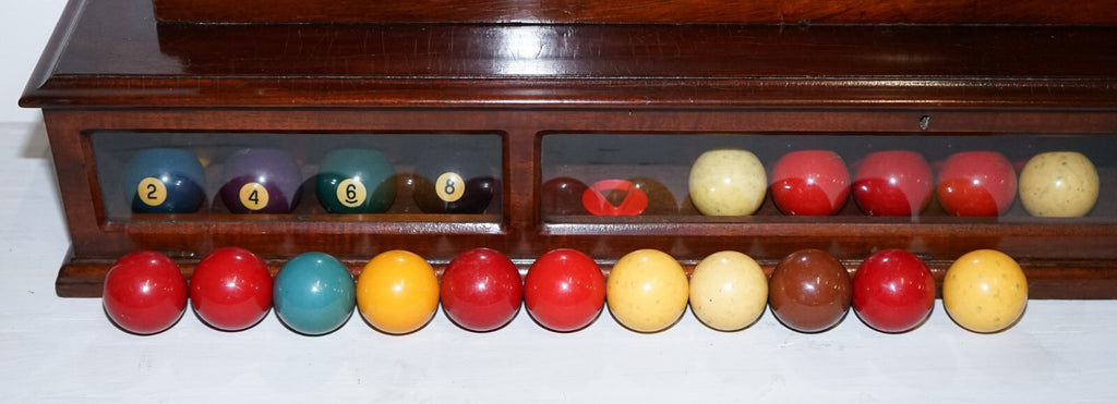 ANTIQUE OAK RESTORED J. ASHCROFT & CO LIVERPOOL SNOOKER BILLIARD SCORE BOARD