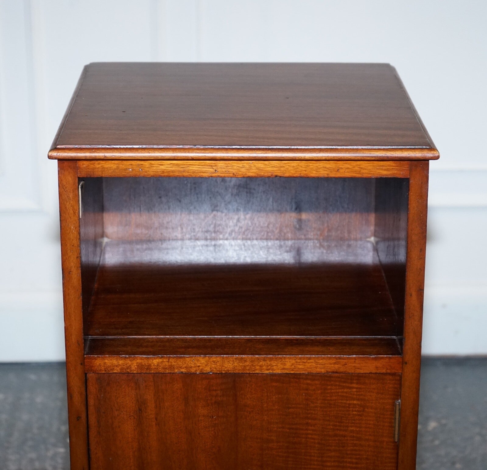 BEAUTIFUL ART DECO 1920's HARDWOOD SIDE END LAMP BED SIDE NIGHTSTAND TABLE
