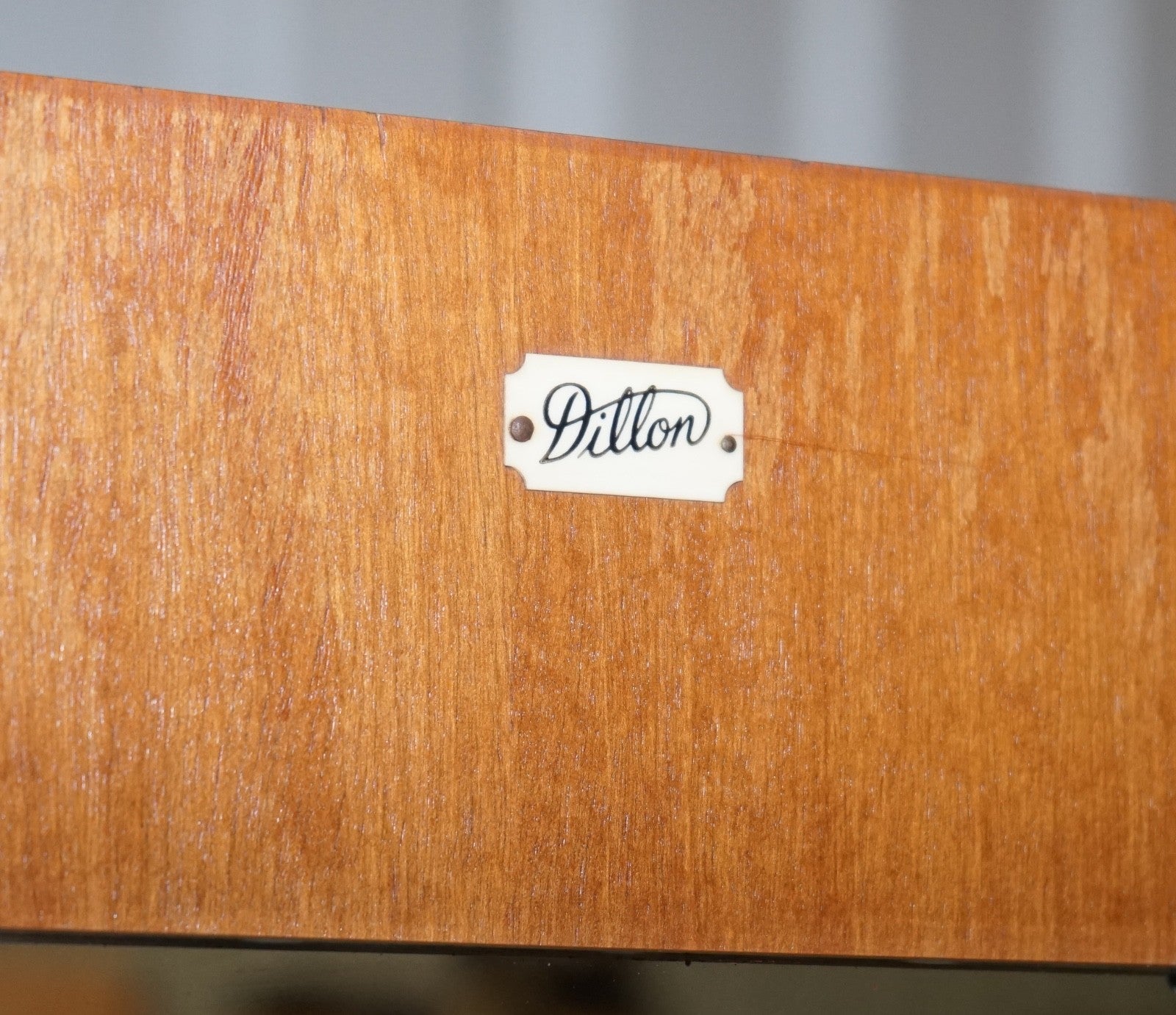 ART DECO STYLE ENGLISH WALNUT DOUBLE DOOR WARDROBE MADE BY DILLON, ENGLAND