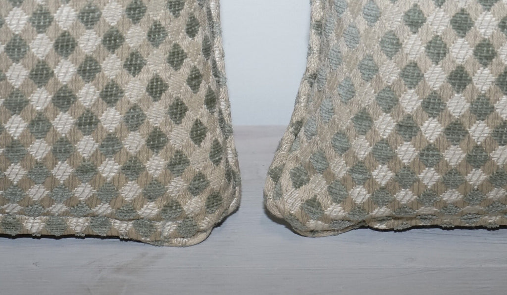 VINTAGE DURESTA DUCK SCATTER CUSHION CREAM AND SAGE
