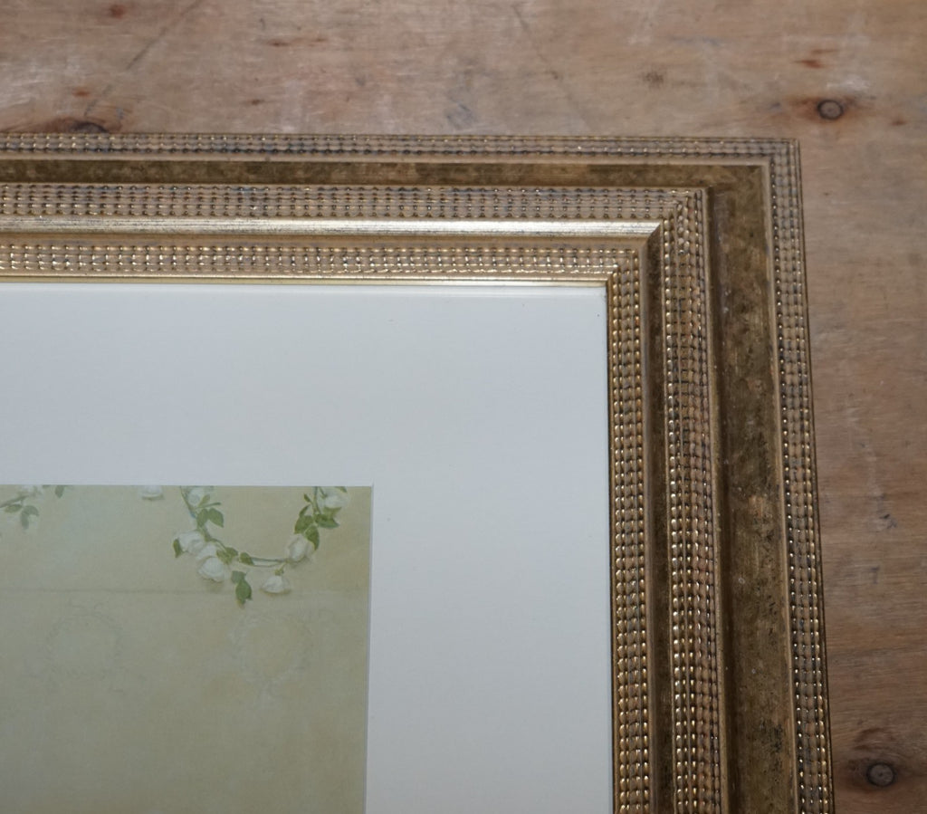 VINTAGE PAINTING PRINT 'INTERCLUDE' BY WILLIAM REYNOLDS-STEPHENS 82 X 113 CM