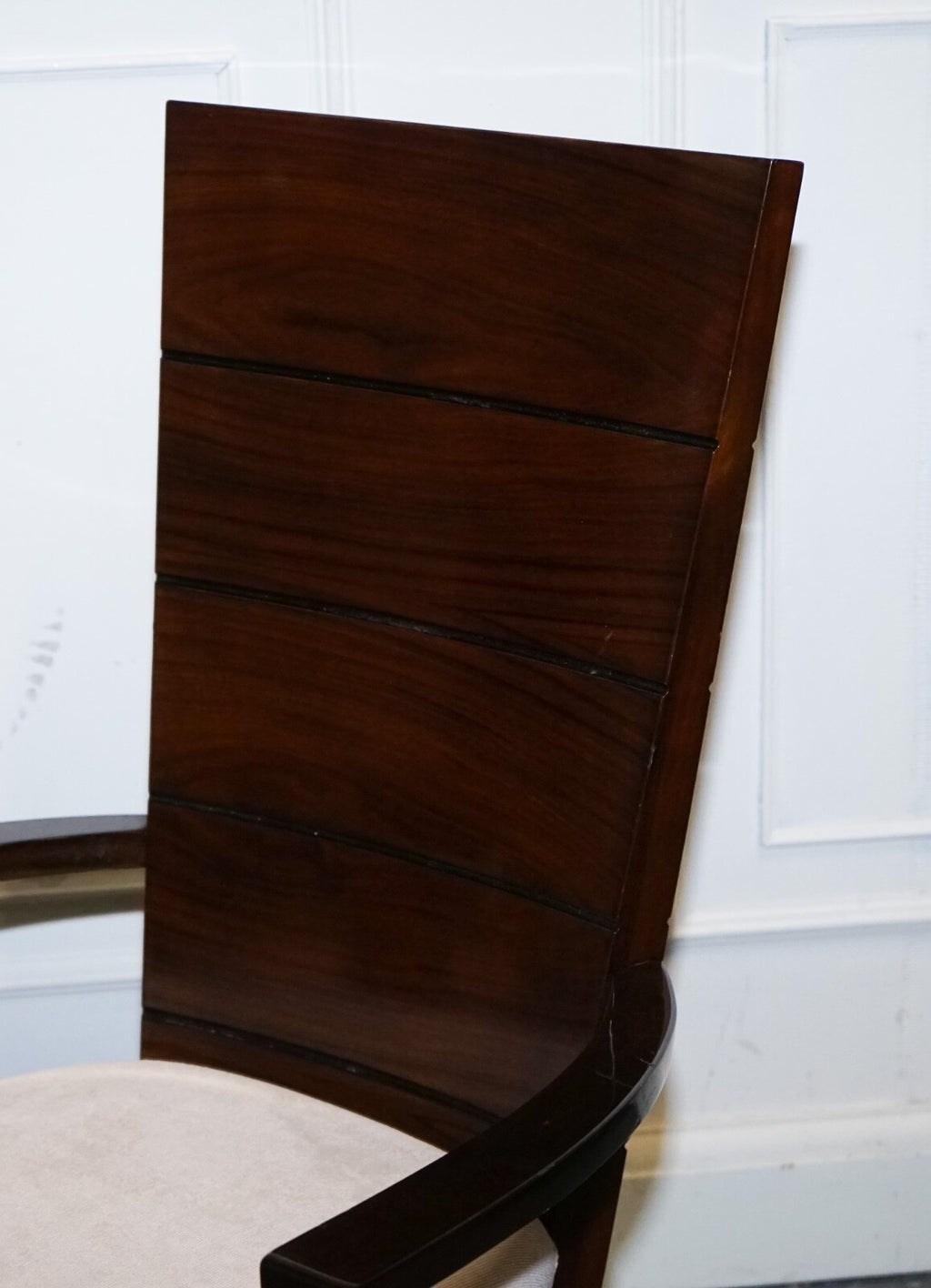 SET OF  10 DINING ART DECO STYLE CHAIRS BY GIORGIO COLLECTION ITALIAN DESIGNER