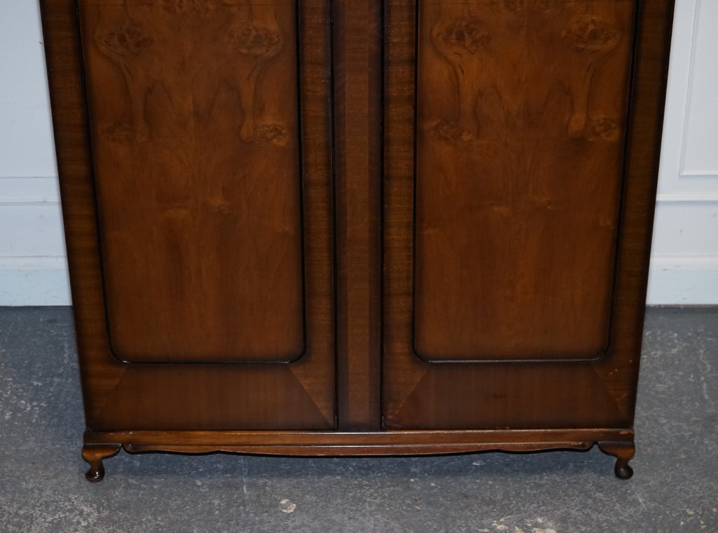 ART DECO 1920'S LARGE TWO DOOR WARDROBE OR AMOIRE