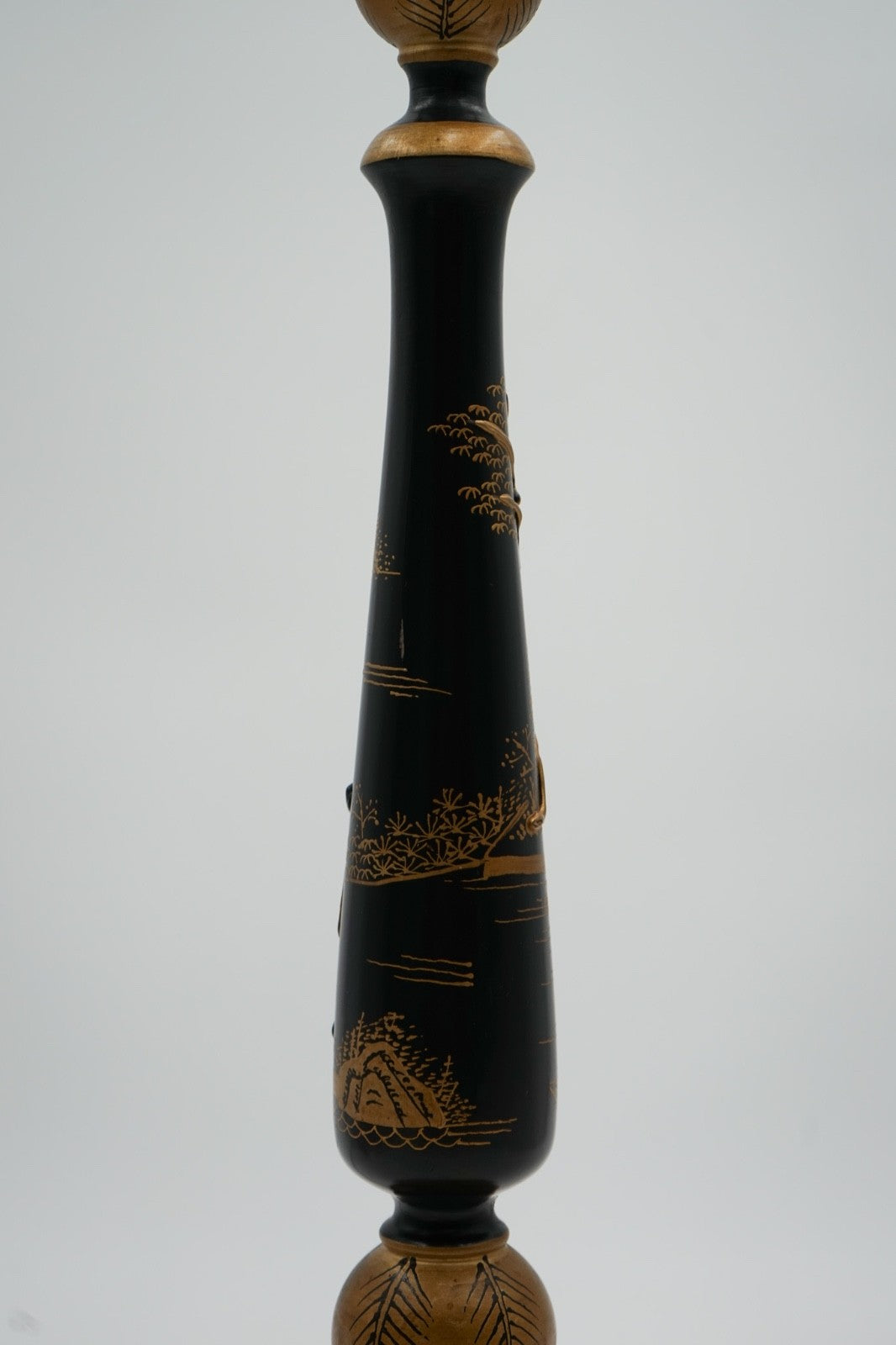 20TH CENTRY HAND PAINTED CHINOISERIE TABLE LAMP