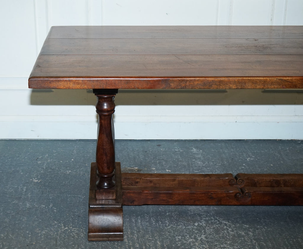 VINTAGE HARDWOOD RECTANGULAR DINING TABLE  185CM 6 FEET 1 LENGTH