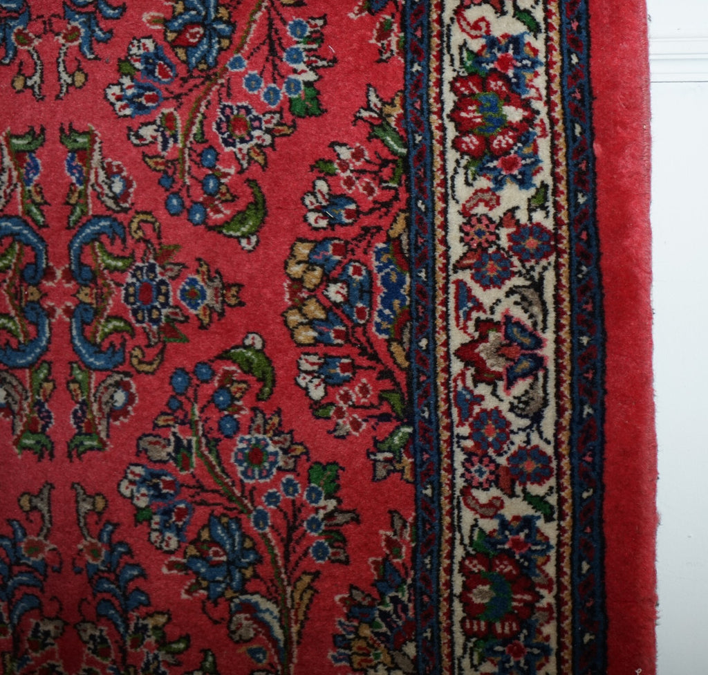 BEAUTIFUL VINTAGE  RED TURKISH CARPET HALLWAY RUNNER