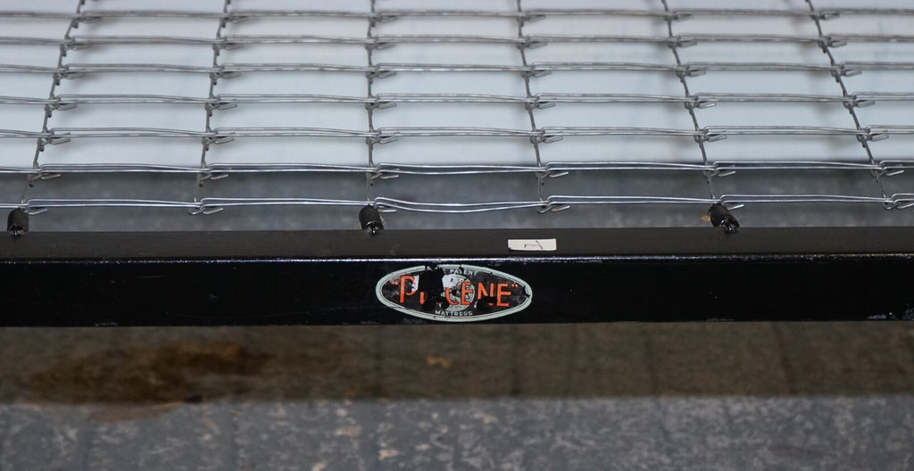 ART DECO BURR WALNUT DECORATIVE INLAID PANELS SINGLE BED (1/2)