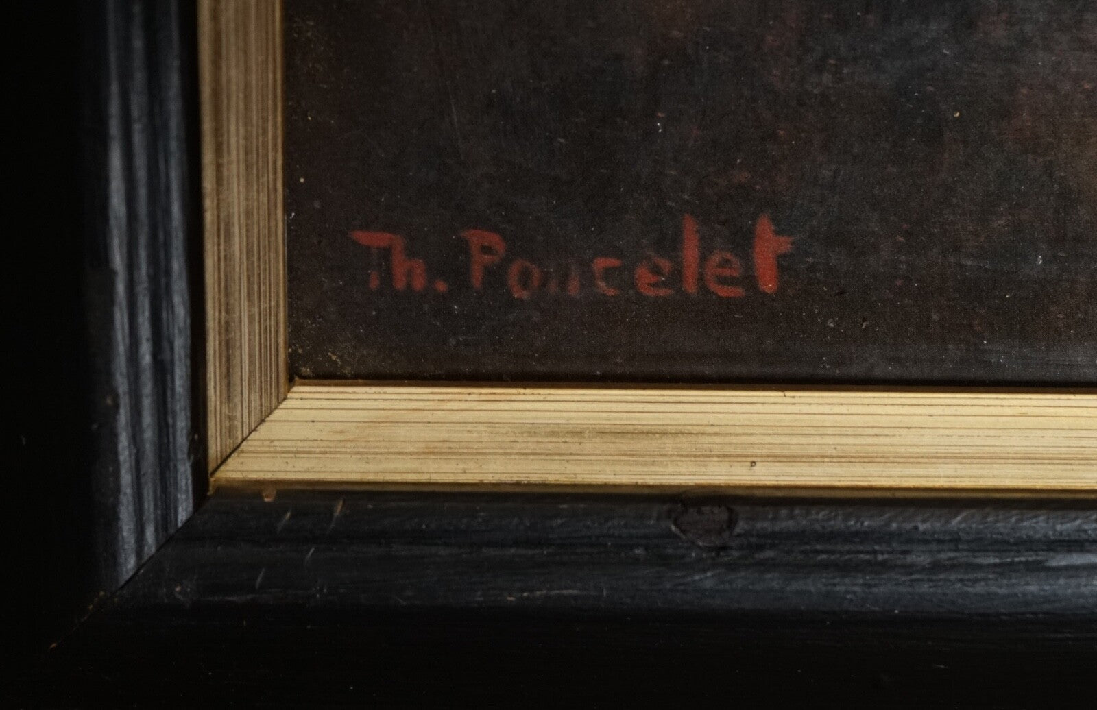 CEREMONIAL DRESS THIERRY PONCELET FRAMED ART PRINT BLACK AND GOLD FRAME