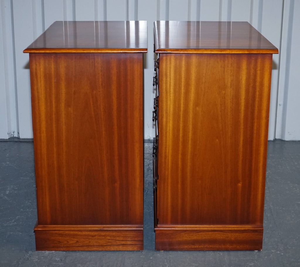 PAIR OF LARGE EDWARDIAN STYLE CHEST OF DRAWERS MADE BY PAUL SMITH BRIGHTON (2/3)