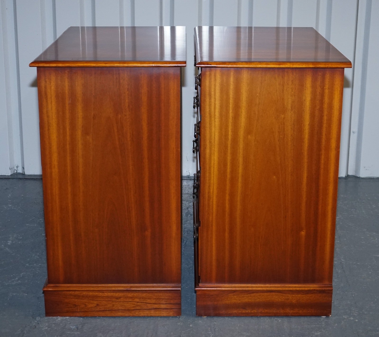 PAIR OF LARGE EDWARDIAN STYLE CHEST OF DRAWERS MADE BY PAUL SMITH BRIGHTON (2/3)