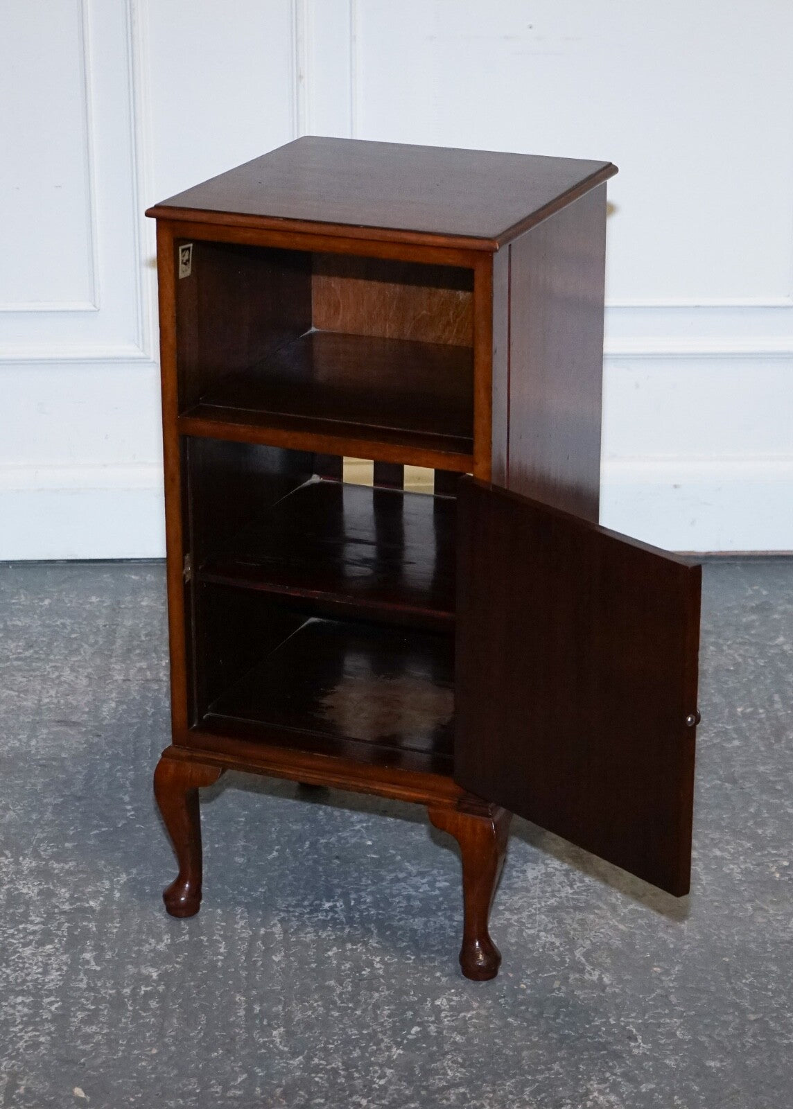 BEAUTIFUL ART DECO 1920's HARDWOOD SIDE END LAMP BED SIDE NIGHTSTAND TABLE