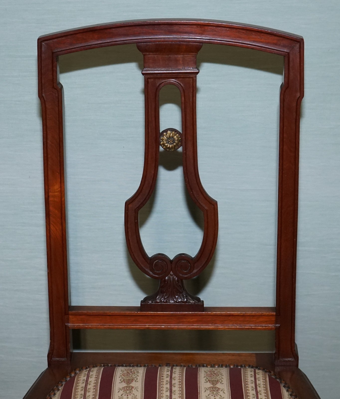 PAIR OF VINTAGE HARDWOOD DINING CHAIRS