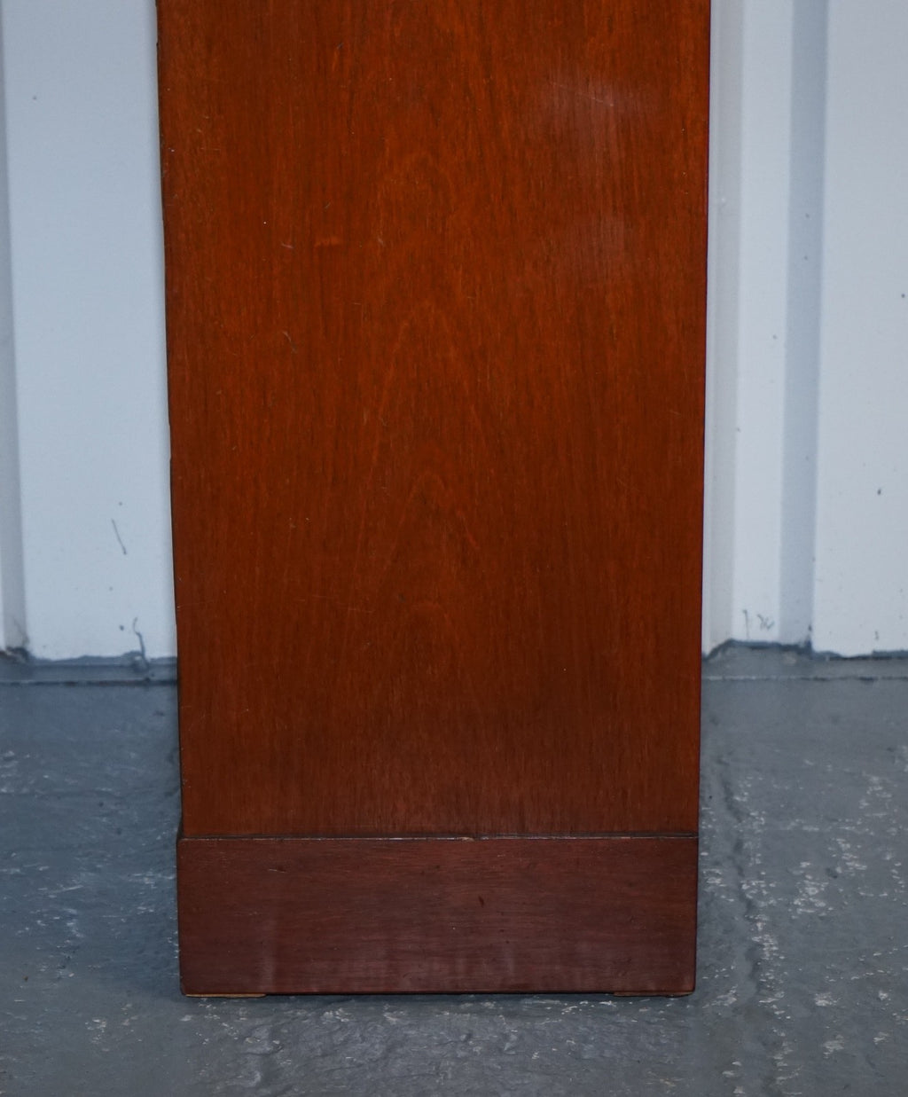 MILITARY CAMPAIGN STYLE TALLBOY TALL  CHEST OF DRAWERS BRASS HANDLES