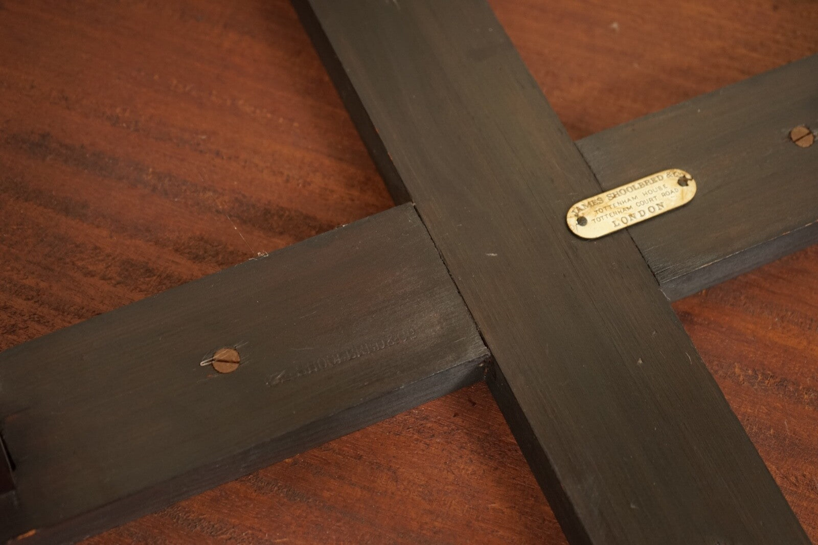 JAMES SCHOOLBRED ANTIQUE ARTS & CRAFTS OCTAGONAL OCCASIONAL SIDE END TABLE