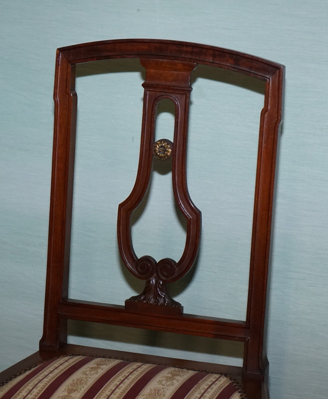 PAIR OF VINTAGE HARDWOOD DINING CHAIRS