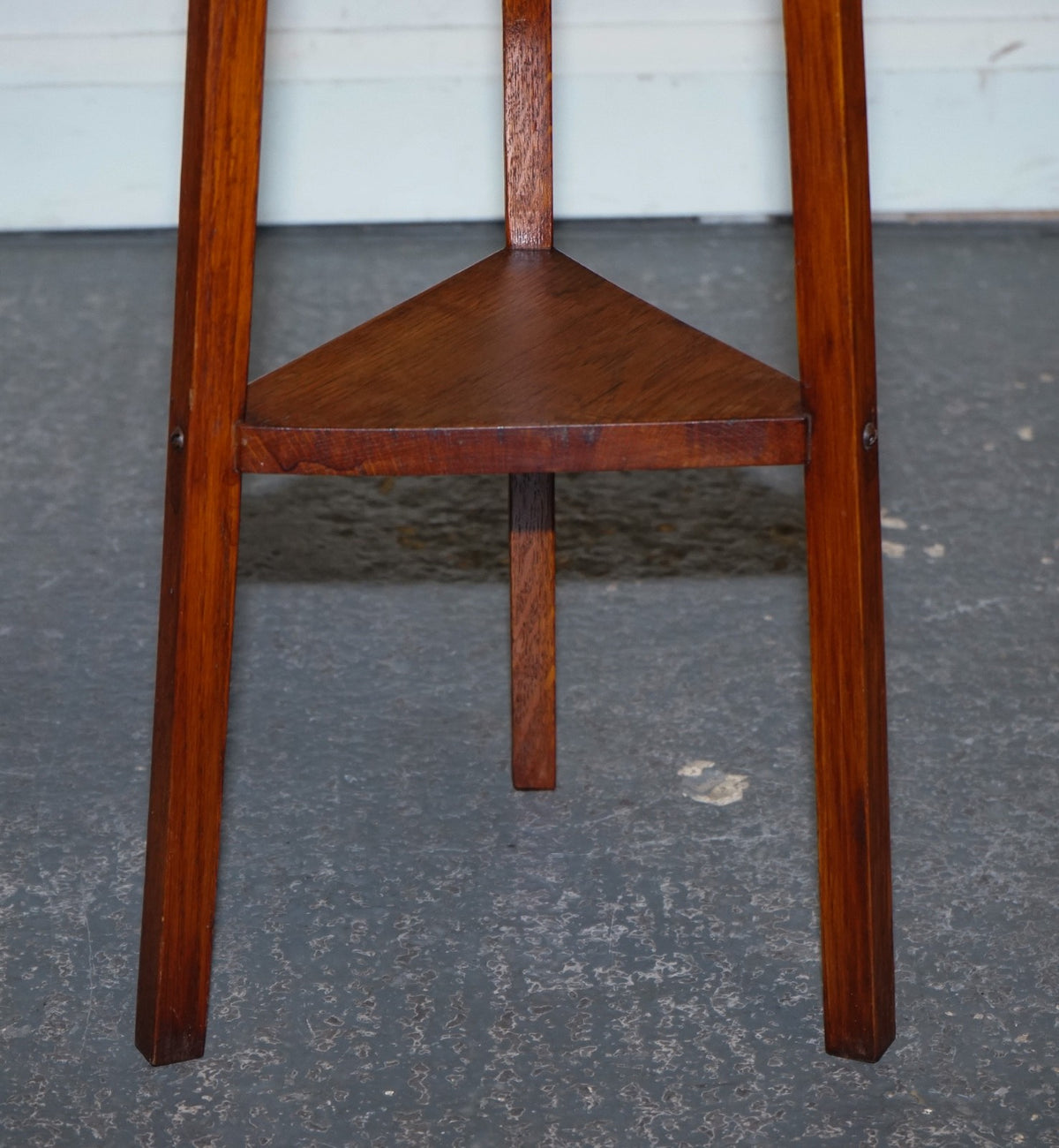 ANTIQUE EDWARDIAN OAK PLANT OR CHAMPAGNE STAND BY R.A. LISTER & CO ENGLAND