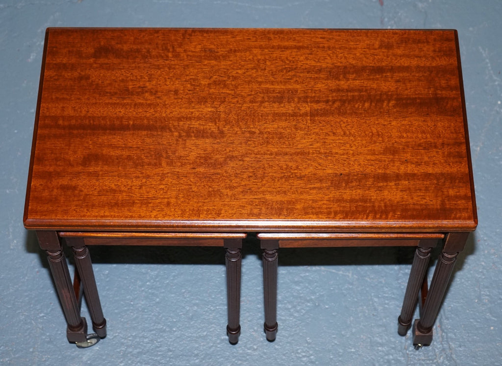 MCINTOSH MID CENTURY NESTiNG EXTENDABLE TABLE SET