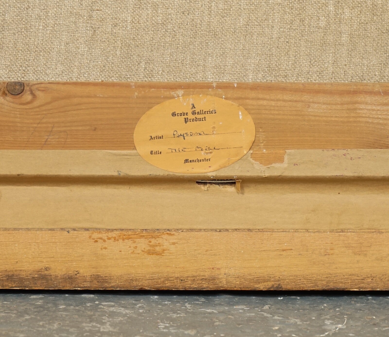 PAINTING AFTER JACOB VAN RUISDAEL THE MILL WIJK-BIJ-DUURSTEDE DUTCH 1628-1682