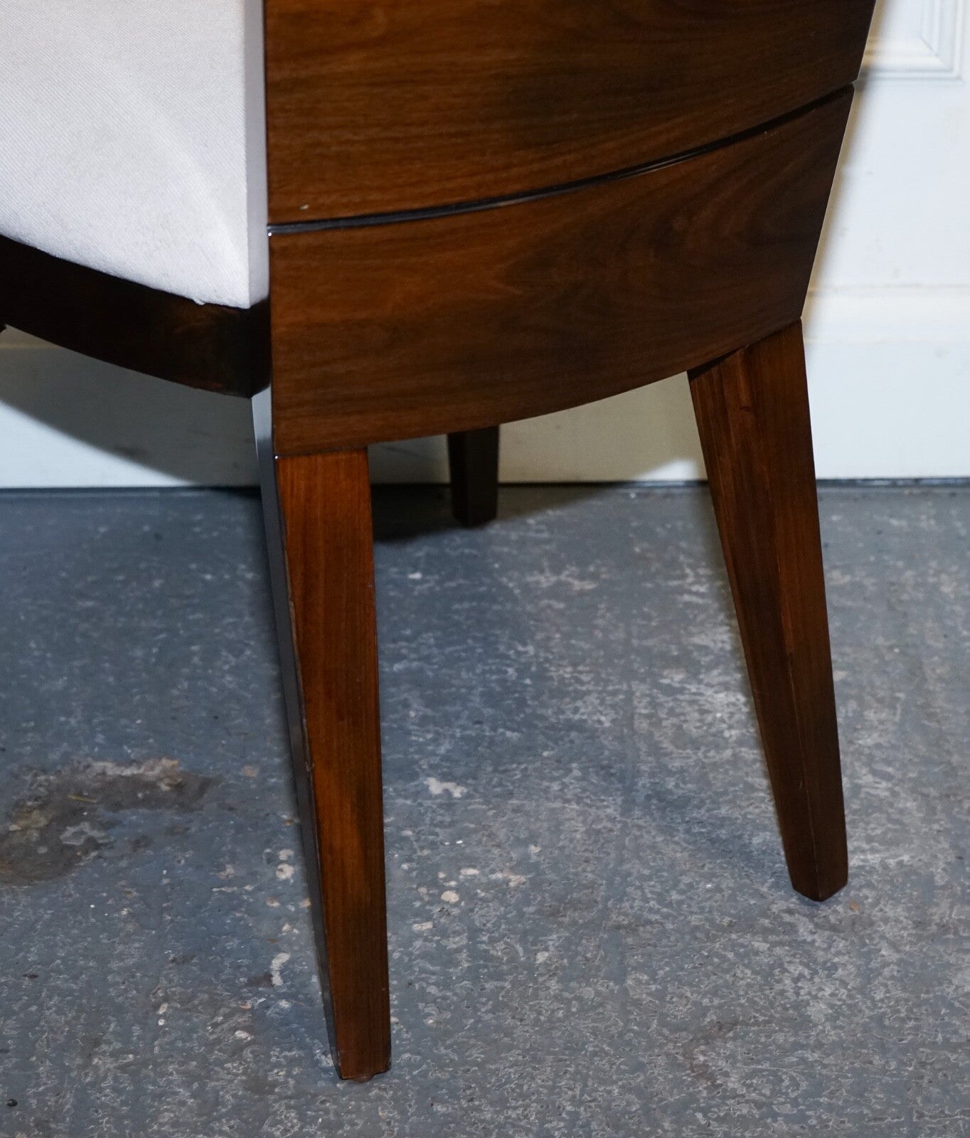 SET OF  10 DINING ART DECO STYLE CHAIRS BY GIORGIO COLLECTION ITALIAN DESIGNER