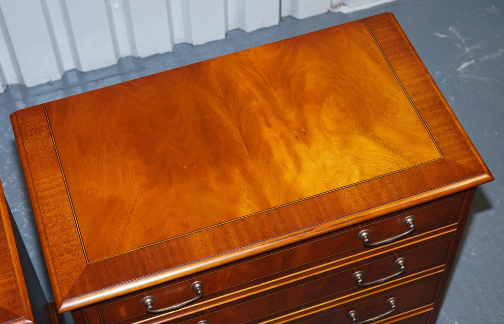 PAIR OF LARGE EDWARDIAN STYLE CHEST OF DRAWERS MADE BY PAUL SMITH BRIGHTON (2/3)