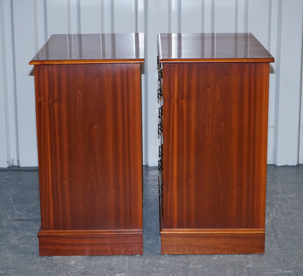 PAIR OF LARGE EDWARDIAN STYLE CHEST OF DRAWERS MADE BY PAUL SMITH BRIGHTON (3/3)