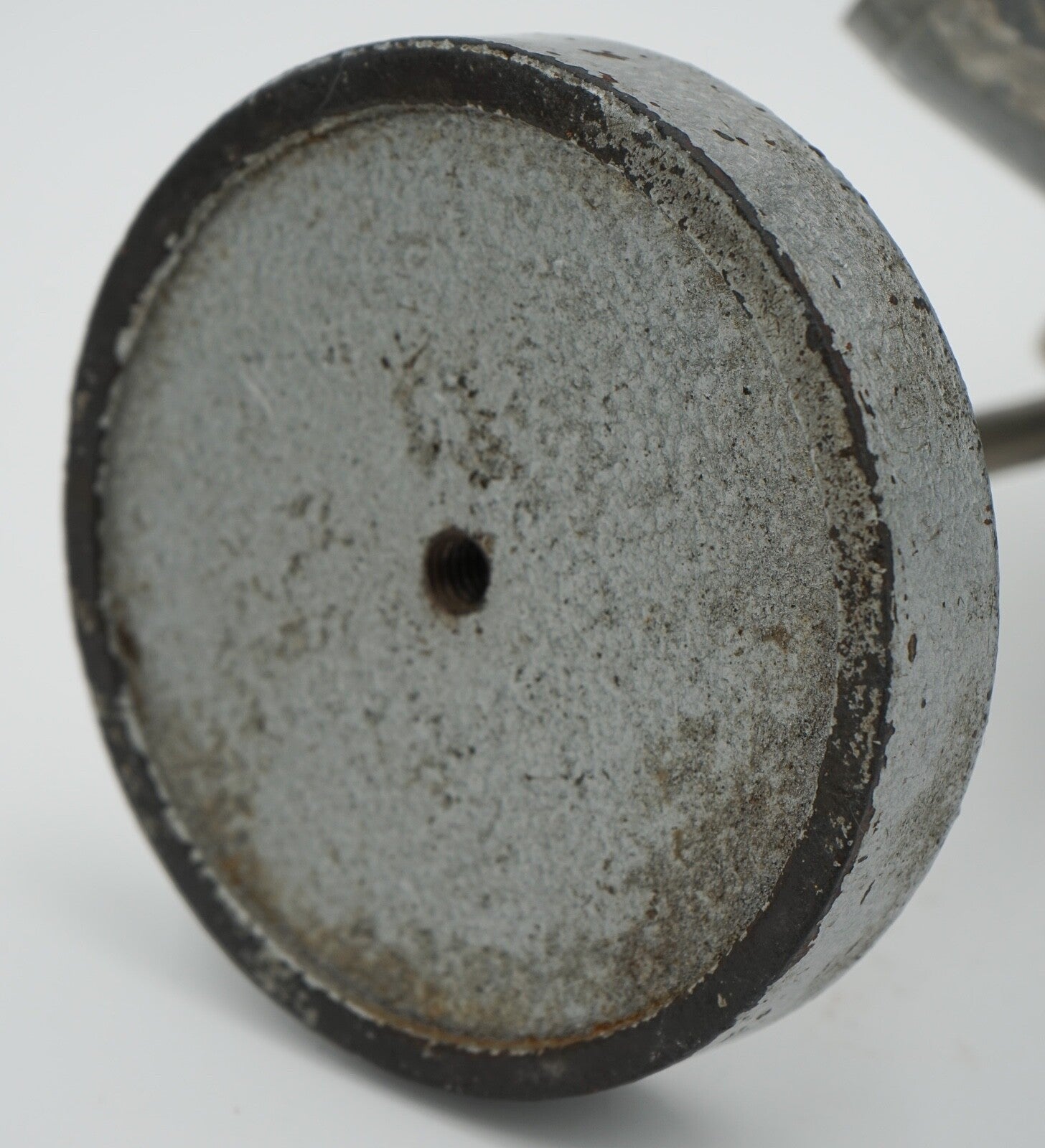 1940'S ENGLISH SALVAGED LABORATORY SCHOOL TABLE ADJUSTABLE LIGHT 005