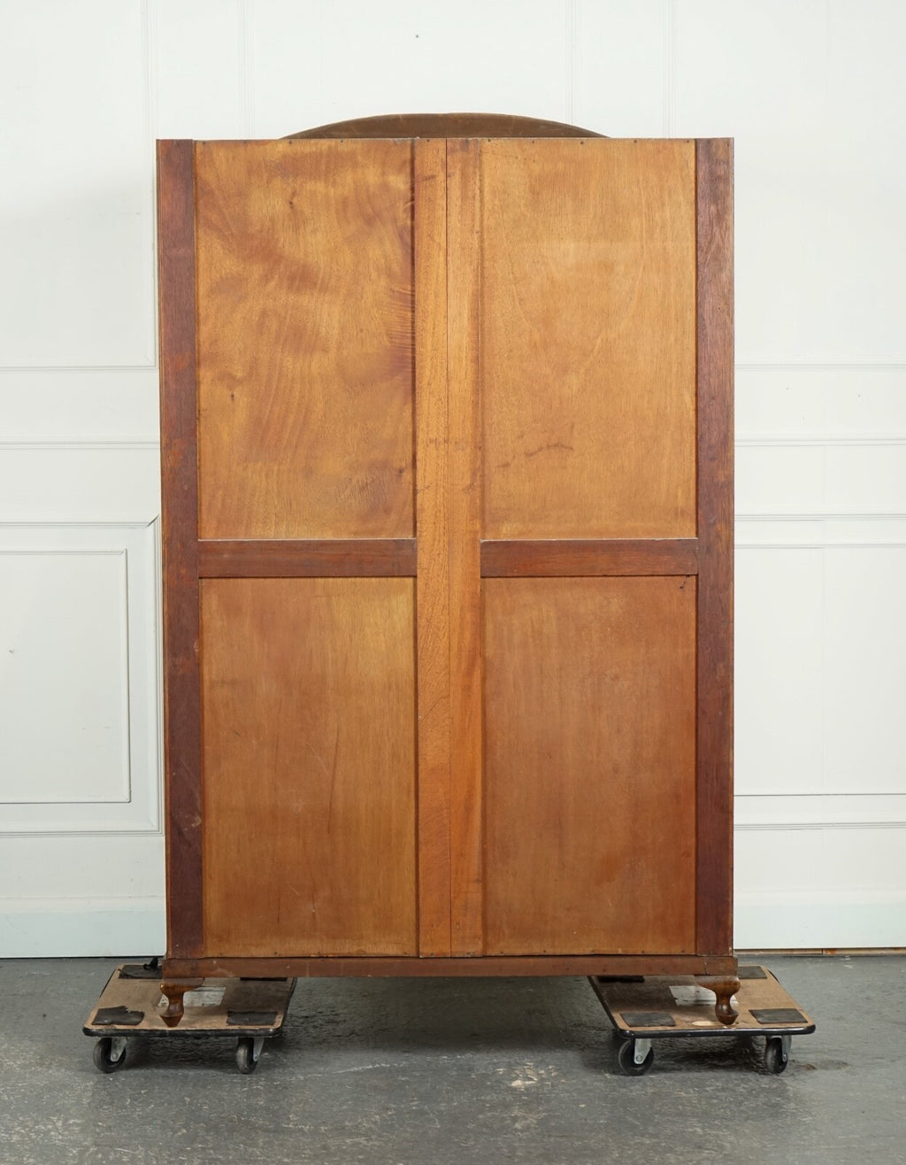 LOVELY ART DECO LARGE BURR WALNUT WARDROBE
