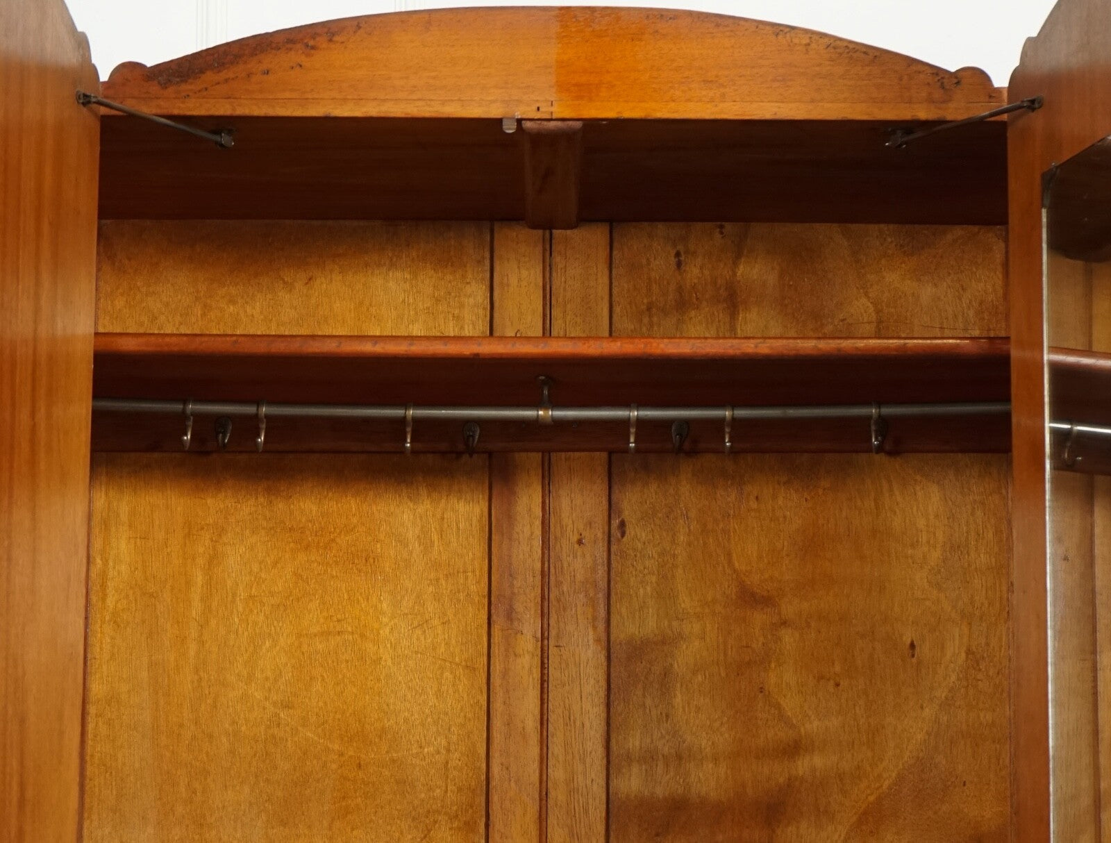 LOVELY ART DECO LARGE BURR WALNUT WARDROBE